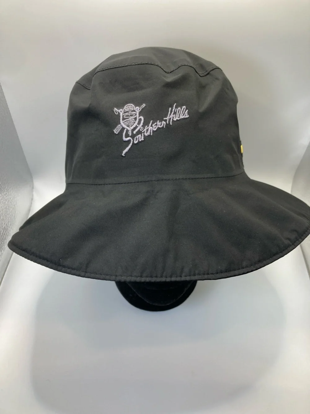 Zero Restriction Gore-Tex Golf Bucket Hat Southern Hills Country Club Black OS
